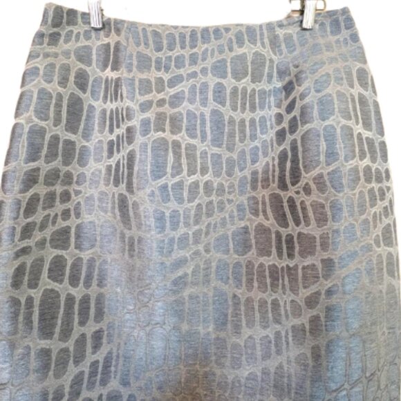 NWOT Kay Unger New York Suit with Ribbon Embroidery, Sequins, Beads at Waistline - Picture 9 of 10